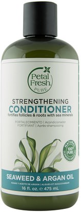 Petal Fresh, Strengthening Conditioner, Seaweed & Argan Oil, 16 fl oz (475 ml) ,حمام، الجمال، الشعر، فروة الرأس، الشامبو، مكيف