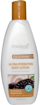 Petal Fresh, Ultra Hydrating Body Lotion, Cocoa Butter, 10 fl oz (300 ml) ,حمام، الجمال، غسول الجسم
