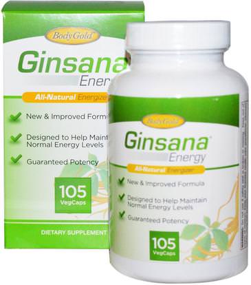 Pharmaton Natural Health, Ginsana Energy, 105 Veggie Caps ,والصحة، والطاقة، والانفلونزا الباردة والفيروسية، الجينسنغ باناكس