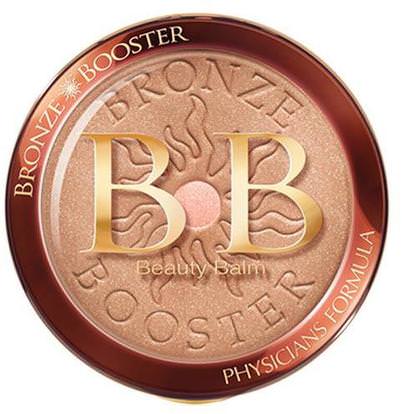 Physicians Formula, Inc., Bronze Booster, Glow-Boosting Beauty Balm BB Bronzer, SPF 20, Medium to Dark, 0.3 oz (9 g) ,حمام، الجمال، ماكياج، وميض / مسحوق برونزي، استحى