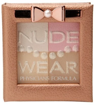 Physicians Formula, Inc., Nude Wear, Touch of Glow Palette, Light, 0.24 oz (7 g) ,حمام، الجمال، ماكياج، استحى