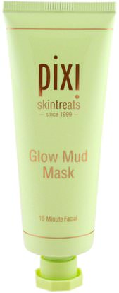 Pixi Beauty, Glow Mud Mask, with Ginseng & Sea Salt, 1.01 fl oz (30 ml) ,الجمال، العناية بالوجه