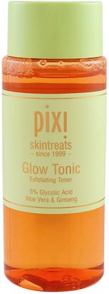 Pixi Beauty, Glow Tonic, Exfoliating Toner, 3.4 fl oz (100 ml) ,الجمال، أحبار الوجه، الجلد