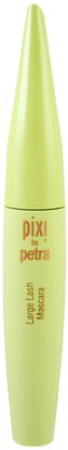 Pixi Beauty, Large Lash Mascara, Bold Black, 0.41 fl oz (12 ml) ,حمام، الجمال، بنية، ماسكارا