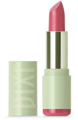Pixi Beauty, Mattelustre Lipstick, Bitten Rose, 0.13 oz (3.6 g) ,حمام، الجمال، العناية الشفاه