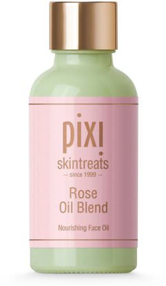 Pixi Beauty, Rose Oil Blend, Nourishing Face Oil, with Rose & Pomegranate Oils, 1.01 fl oz (30 ml) ,الجمال، العناية بالوجه، بشرة