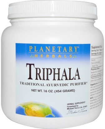 Planetary Herbals, Triphala, Powder, 16 oz (454 g) ,الصحة، السموم، تريفالا