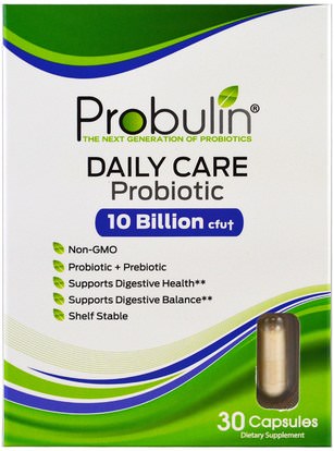 Probulin, Daily Care, Probiotic, 30 Capsules ,المكملات الغذائية، البروبيوتيك