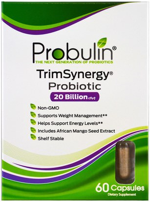 Probulin, TrimSynergy, Probiotic, 60 Capsules ,المكملات الغذائية، البروبيوتيك