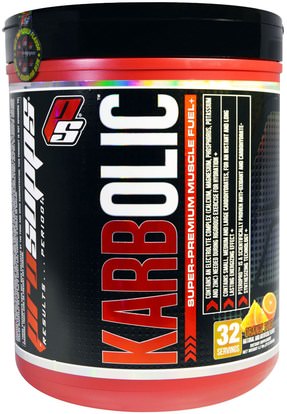 ProSupps, Karbolic, Super Premium Muscle Fuel, Orange Burst, 4.7 lbs (2112 g) ,والرياضة، والعضلات