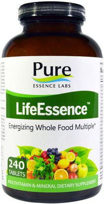 Pure Essence, LifeEssence, Multivitamin & Mineral, 240 Tablets ,الفيتامينات، الفيتامينات