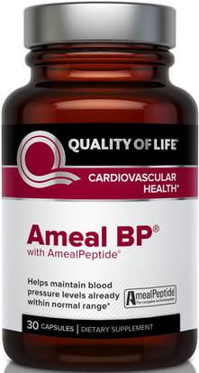 Quality of Life Labs, Ameal BP, Cardiovascular Health, 30 Capsules ,والصحة، وضغط الدم