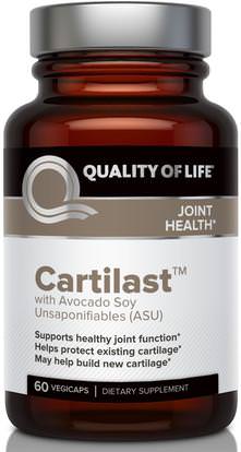 Quality of Life Labs, Cartilast, 60 Vegicaps ,والصحة، والعظام، وهشاشة العظام، والصحة المشتركة