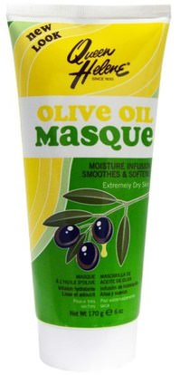 Queen Helene, Olive Oil Masque, Moisture Infusion, Extremely Dry Skin, 6 oz (170 g) ,الجمال، أقنعة الوجه
