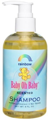 Rainbow Research, Baby Oh Baby, Herbal Shampoo, Scented, 8 fl oz ,حمام، الجمال، الشامبو