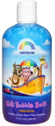 Rainbow Research, Kids Bubble Bath, Original, 12 fl oz (360 ml) ,حمام، الجمال، حمام الفقاعة، الأطفال، حمام الفقاعة