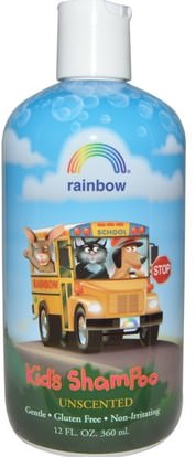 Rainbow Research, Kids Shampoo, Unscented, 12 fl oz (360 ml) ,حمام، الجمال، الشامبو