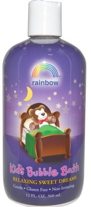 Rainbow Research, Kids Bubble Bath, Relaxing Sweet Dreams, 12 fl oz (360 ml) ,حمام، الجمال، حمام الفقاعة، الأطفال، حمام الفقاعة