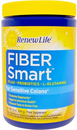 Renew Life, FiberSmart, 12 oz (340 g) ,المكملات الغذائية، والألياف