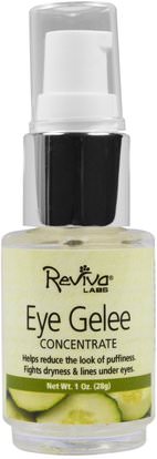 Reviva Labs, Eye Gelee Concentrate, 1 oz (28 g) ,الجمال، العين الكريمات، الجلد المصل عيون