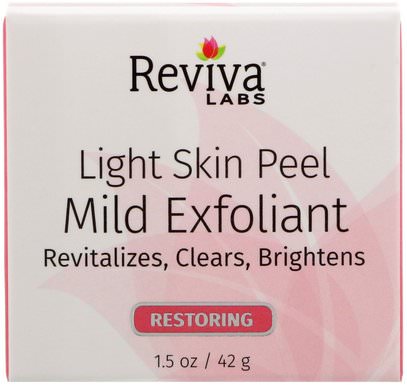 Reviva Labs, Light Skin Peel, 1.5 oz (42 g) ,الجمال، العناية بالوجه، جلد، حمض الساليسيليك