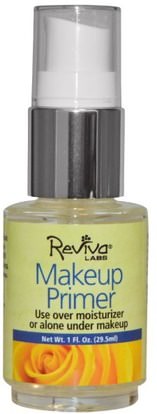 Reviva Labs, Makeup Primer, 1 fl oz (29.5 ml) ,حمام، الجمال، ماكياج، وجه الاشعال