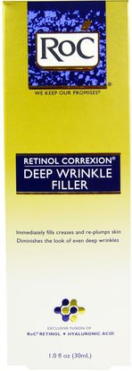 RoC, Retinol Correxion, Deep Wrinkle Filler, 1.0 fl oz (30 ml) ,الجمال، العناية بالوجه، كريمات التجاعيد