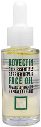 Rovectin, Skin Essentials Barrier Repair Face Oil, 1 fl oz (30 ml) ,الجمال، العناية بالوجه، نوع الجلد الوردية، البشرة الحساسة