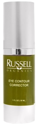 Russell Organics, Eye Contour Corrector, 1 fl oz (30 ml) ,الجمال، كريمات العين، العناية بالوجه، الجلد