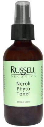 Russell Organics, Neroli Phyto Toner, 4 fl oz (120 ml) ,الجمال، أحبار الوجه