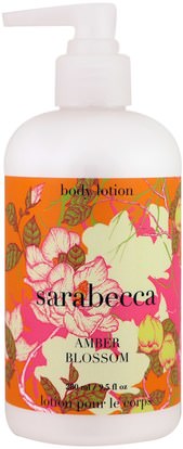 Sarabecca, Body Lotion, Amber Blossom, 9.5 fl oz (280 ml) ,الصحة، الجلد، غسول الجسم