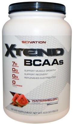 Scivation, Xtend, BCAAs, Watermelon, 40.6 oz (1152 g) ,الرياضة، تجريب، الرياضة