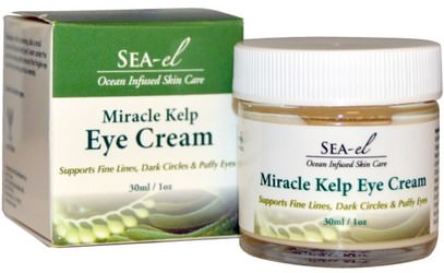 Sea el, Miracle Kelp Eye Cream, 1 oz (30 ml) ,الجمال، كريمات العين