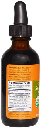 سيبوكوندرز، أوميغا-7 SeaBuckWonders, Sea Buckthorn Berry Oil, Intensive Cellular Care, 1.76 oz (52 ml)