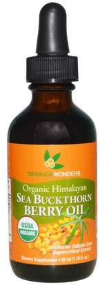 SeaBuckWonders, Sea Buckthorn Berry Oil, Intensive Cellular Care, 1.76 oz (52 ml) ,سيبوكوندرز، أوميغا-7