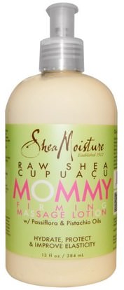 Shea Moisture, Mommy, Firming Massage Lotion, 13 fl oz (384 ml) ,حمام، الجمال، غسول الجسم