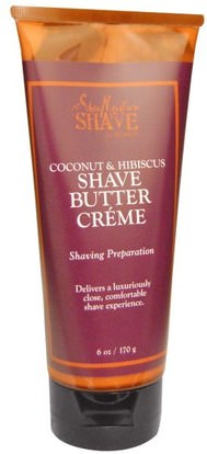 Shea Moisture, Shave Butter Creme, For Women, Coconut & Hibiscus, 6 oz (170 g) ,حمام، الجمال، كريم الحلاقة
