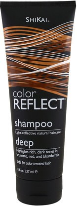 Shikai, Color Reflect, Shampoo, Deep, 8 fl oz (237 ml) ,حمام، الجمال، دقة بالغة، فروة الرأس