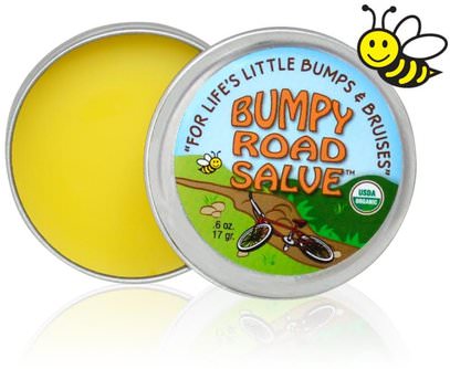 Sierra Bees, Bumpy Road Salve.6 oz (17 g) ,الجمال، العناية بالوجه، مانوكا العسل العناية بالبشرة والجلد
