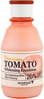 Skinfood, Premium Tomato Whitening Emulsion, 140 ml ,حمام، الجمال، أحبار الوجه