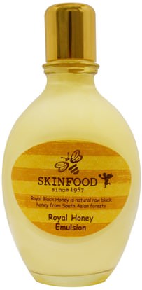 Skinfood, Royal Honey Emulsion, 150 ml ,حمام، الجمال، العناية بالوجه، الكريمات المستحضرات، الأمصال