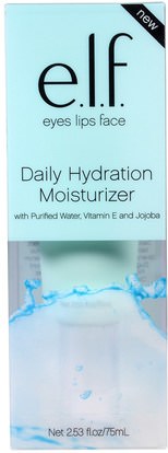 العناية بالبشرة E.L.F. Cosmetics, Daily Hydration Moisturizer, 2.53 fl. oz (75 ml)
