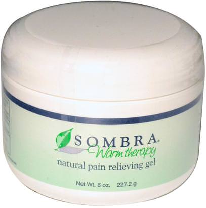 Sombra Professional Therapy, Warm Therapy, Natural Pain Relieving Gel, 8 oz (227.2 g) ,والصحة، ومكافحة الألم