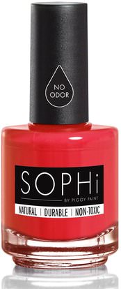 SOPHi by Piggy Paint, Nail Polish, Red Bottom Stilettos, 0.5 fl oz (15 ml) ,حمام، الجمال، ماكياج، طلاء الأظافر