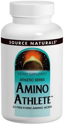 Source Naturals, Amino Athlete, 1000 mg, 100 Tablets ,المكملات الغذائية، والأحماض الأمينية، ل ألانين