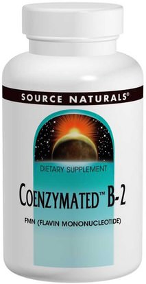 Source Naturals, Coenzymated B-2, Sublingual, 60 Tablets ,المكملات الغذائية، فيتامينات سونزيمات ب