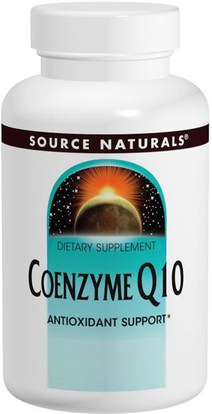 Source Naturals, Coenzyme Q10, 100 mg, 60 Capsules ,المكملات الغذائية، أنزيم q10