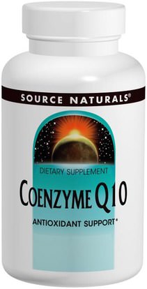 Source Naturals, Coenzyme Q10, 30 mg, 120 Softgels ,المكملات الغذائية، أنزيم q10