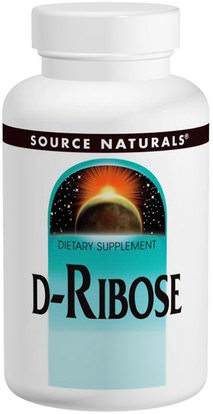 Source Naturals, D-Ribose, Fruit Flavored, 60 Chewable Tablets ,الرياضة، د ريبوز