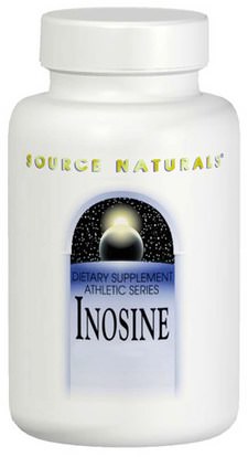 Source Naturals, Inosine, 500 mg, 60 Tablets ,الرياضة، إينوزين